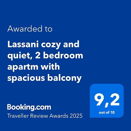 Lassani Cozy And Quiet, 2 Bedroom Apartm With Spacious Balcony Thessalonique Extérieur photo
